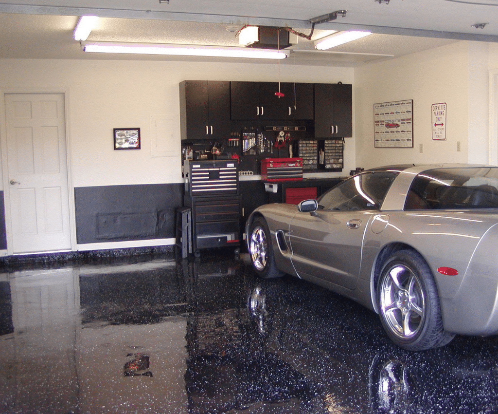 Epoxy Car Garage